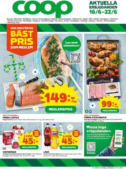 Erbjudanden Coop 16.06.2025 - 22.06.2025