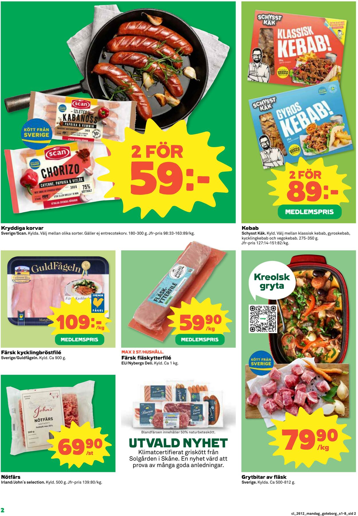 Erbjudanden Coop 16.03.2026 - 22.03.2026