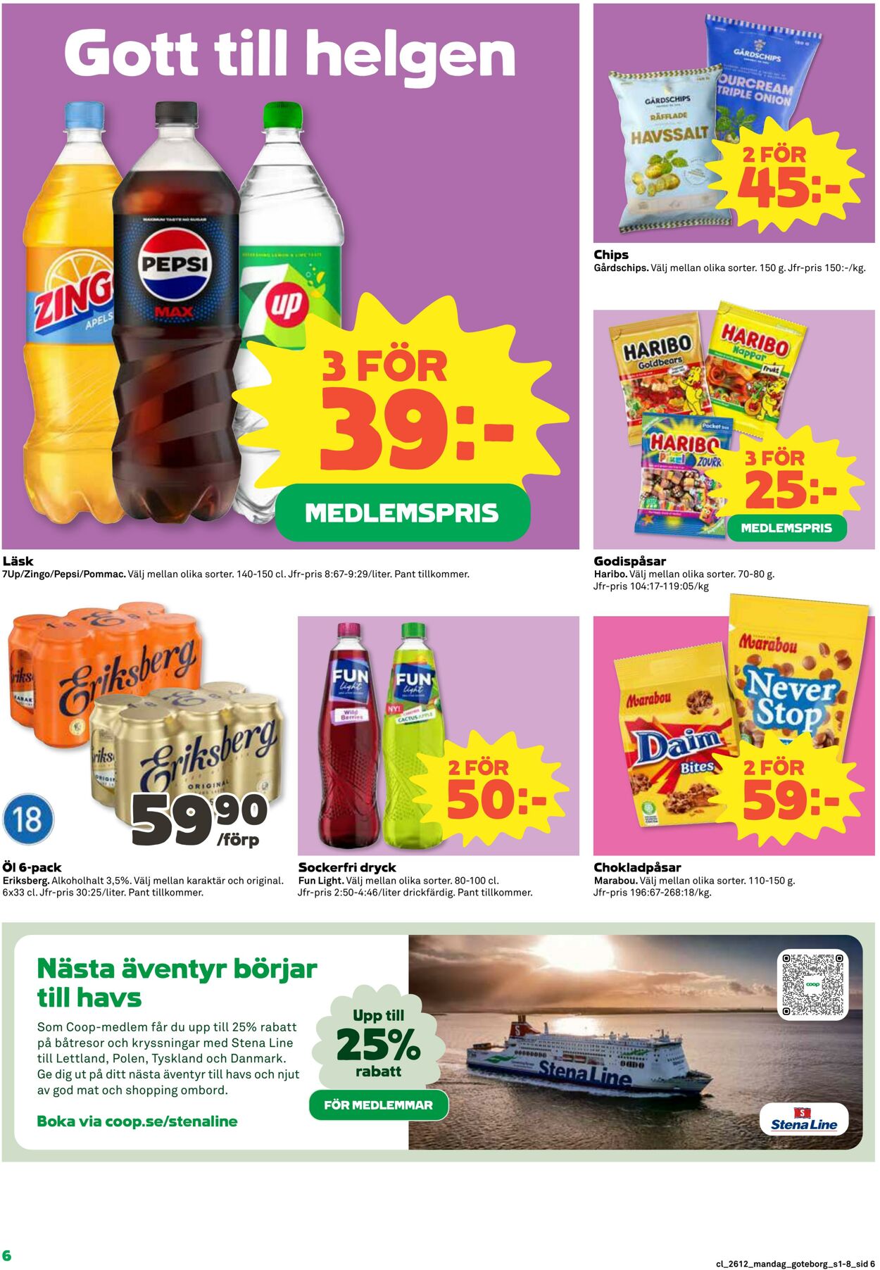 Erbjudanden Coop 16.03.2026 - 22.03.2026