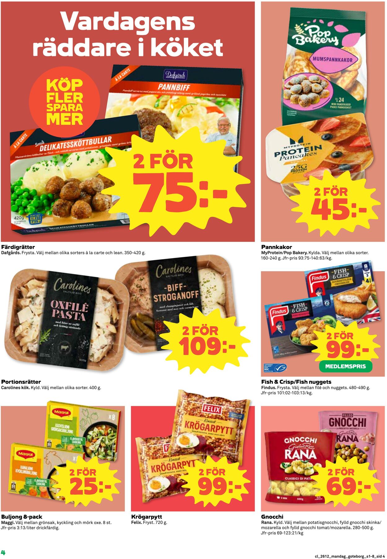 Erbjudanden Coop 16.03.2026 - 22.03.2026