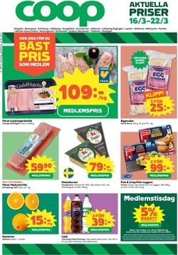 Erbjudanden Coop 16.03.2026 - 22.03.2026