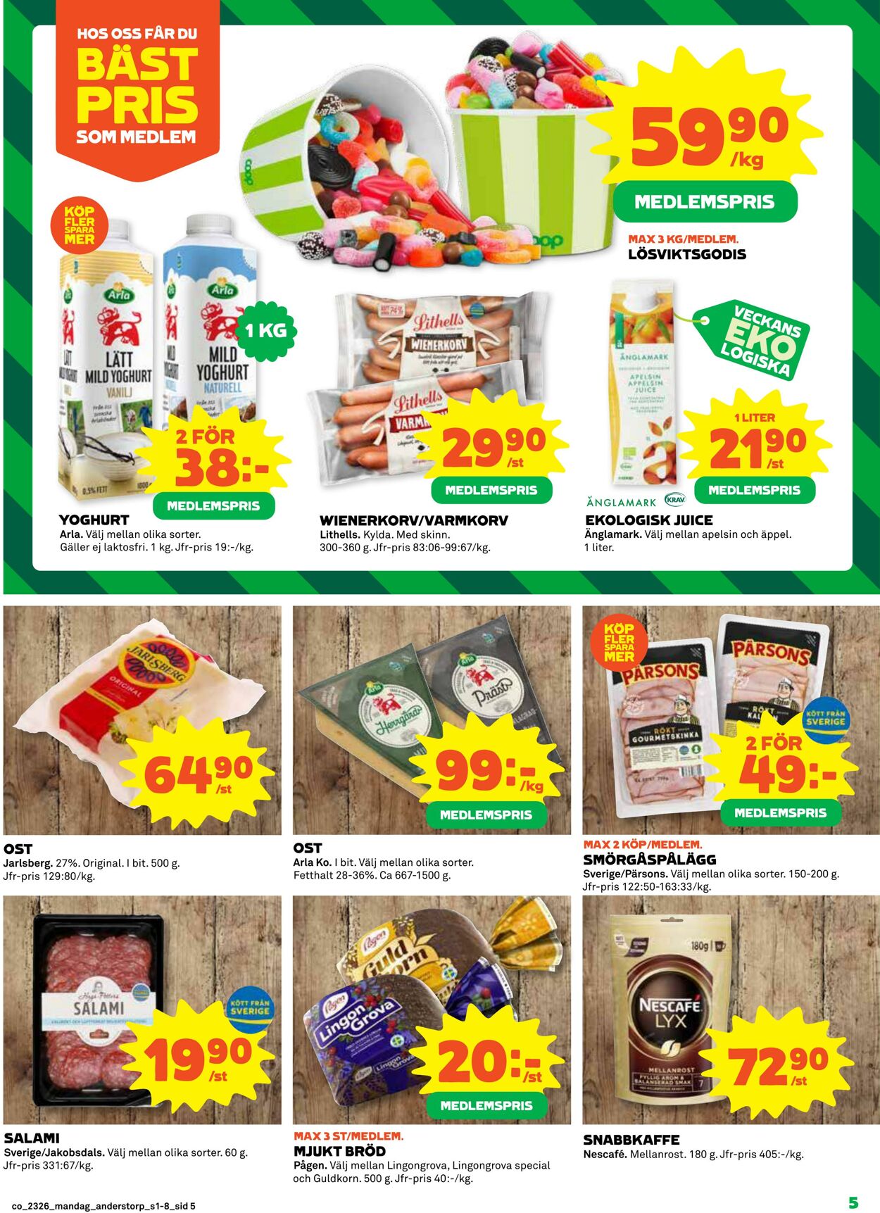 Erbjudanden Coop 26.06.2023 - 02.07.2023