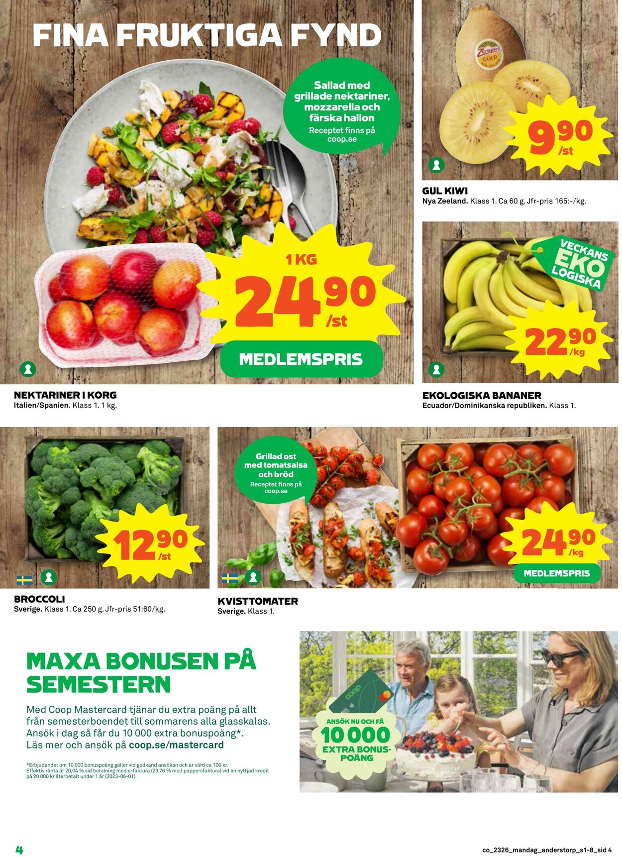 Erbjudanden Coop 26.06.2023 - 02.07.2023