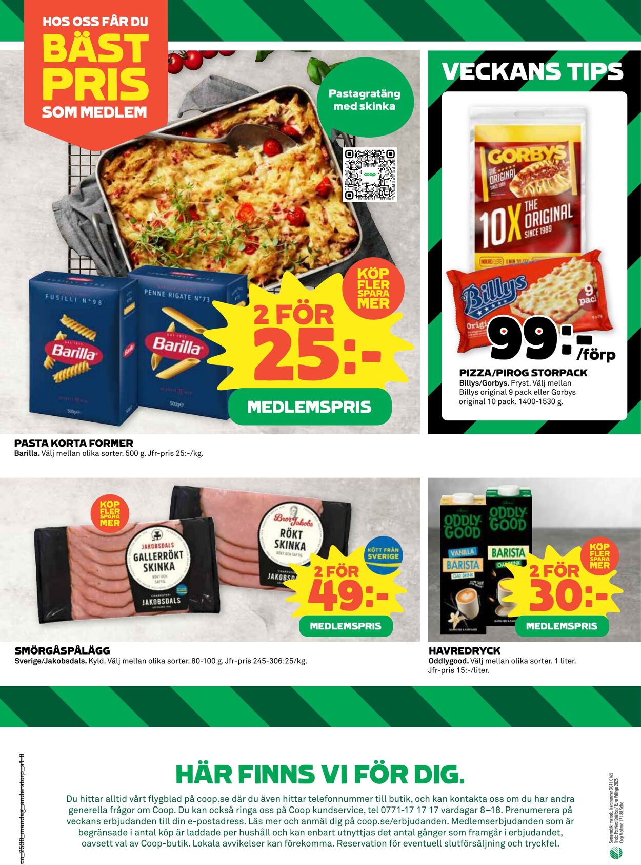 Erbjudanden Coop 15.09.2025 - 21.09.2025