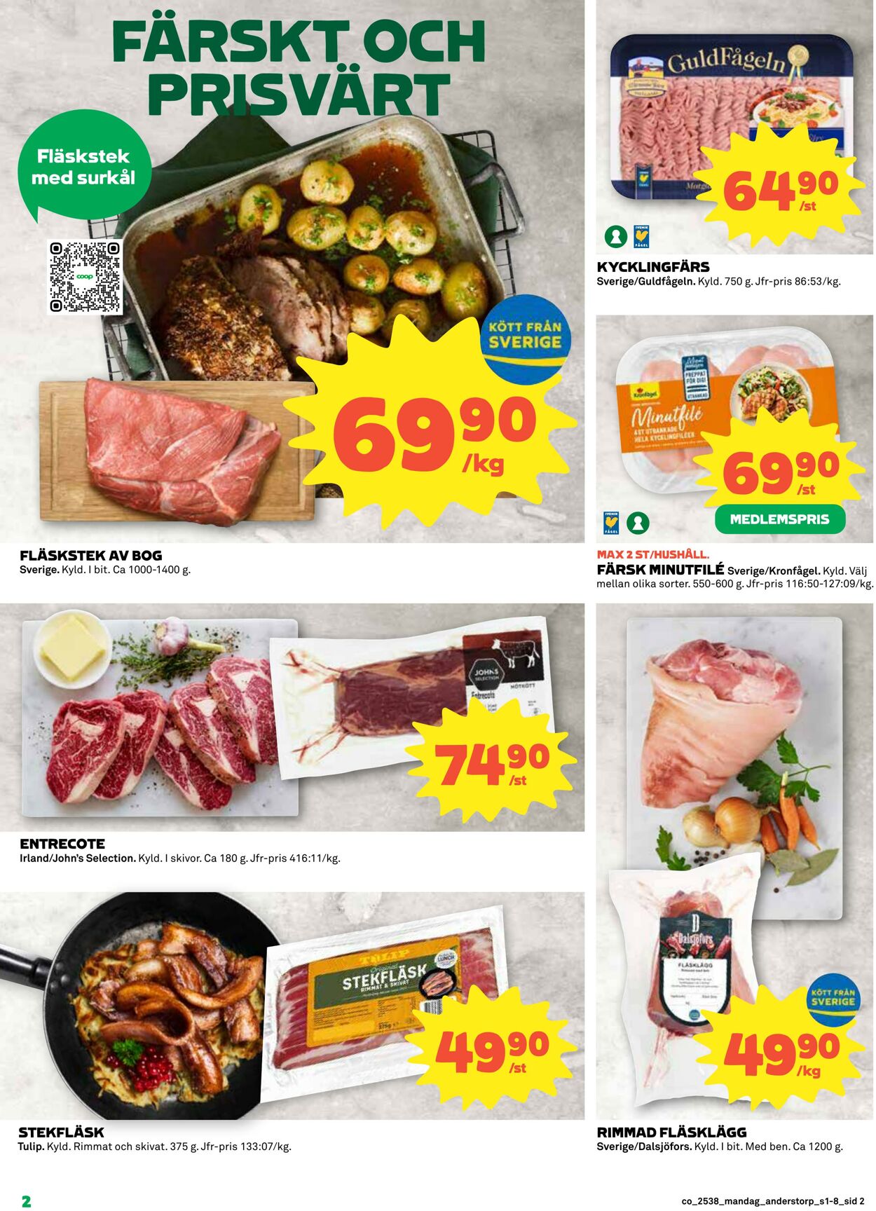 Erbjudanden Coop 15.09.2025 - 21.09.2025