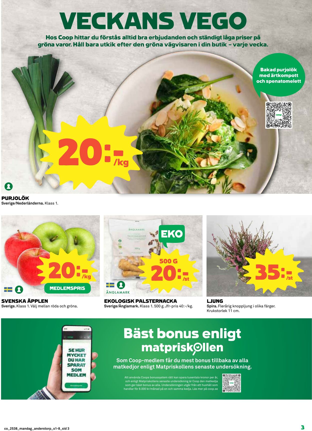 Erbjudanden Coop 15.09.2025 - 21.09.2025