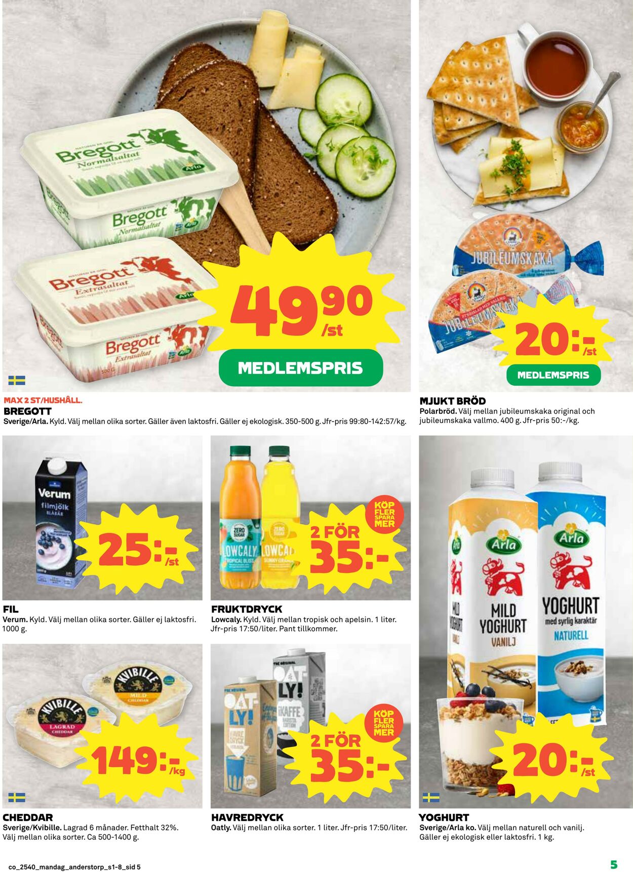 Erbjudanden Coop 29.09.2025 - 05.10.2025