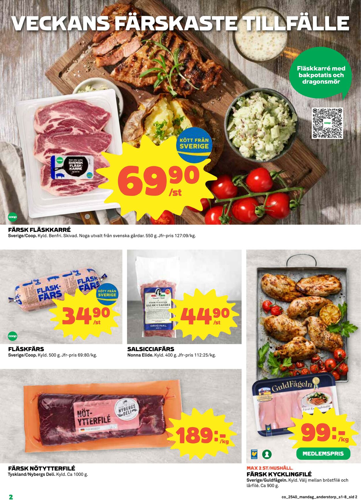 Erbjudanden Coop 29.09.2025 - 05.10.2025
