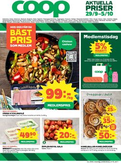 Erbjudanden Coop 29.09.2025 - 05.10.2025