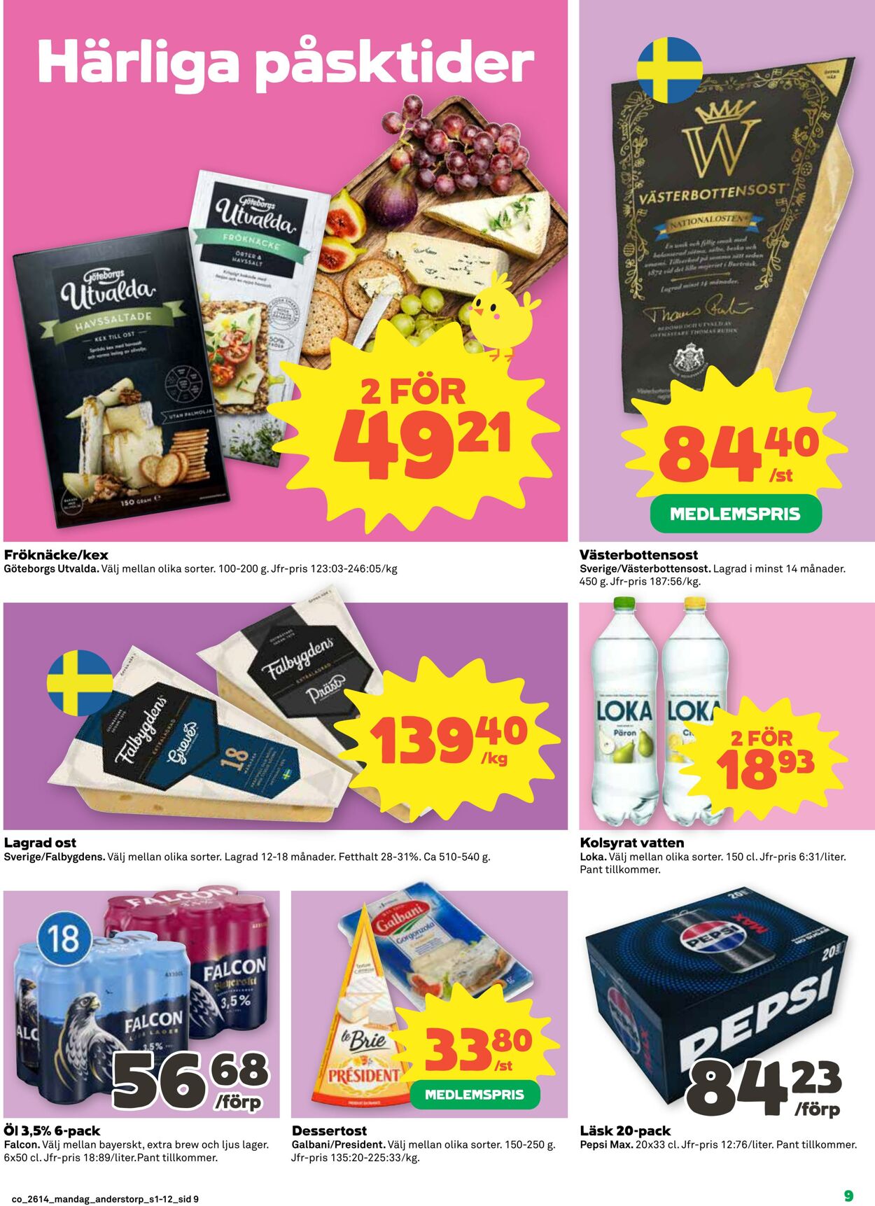 Erbjudanden Coop 06.04.2026 - 12.04.2026