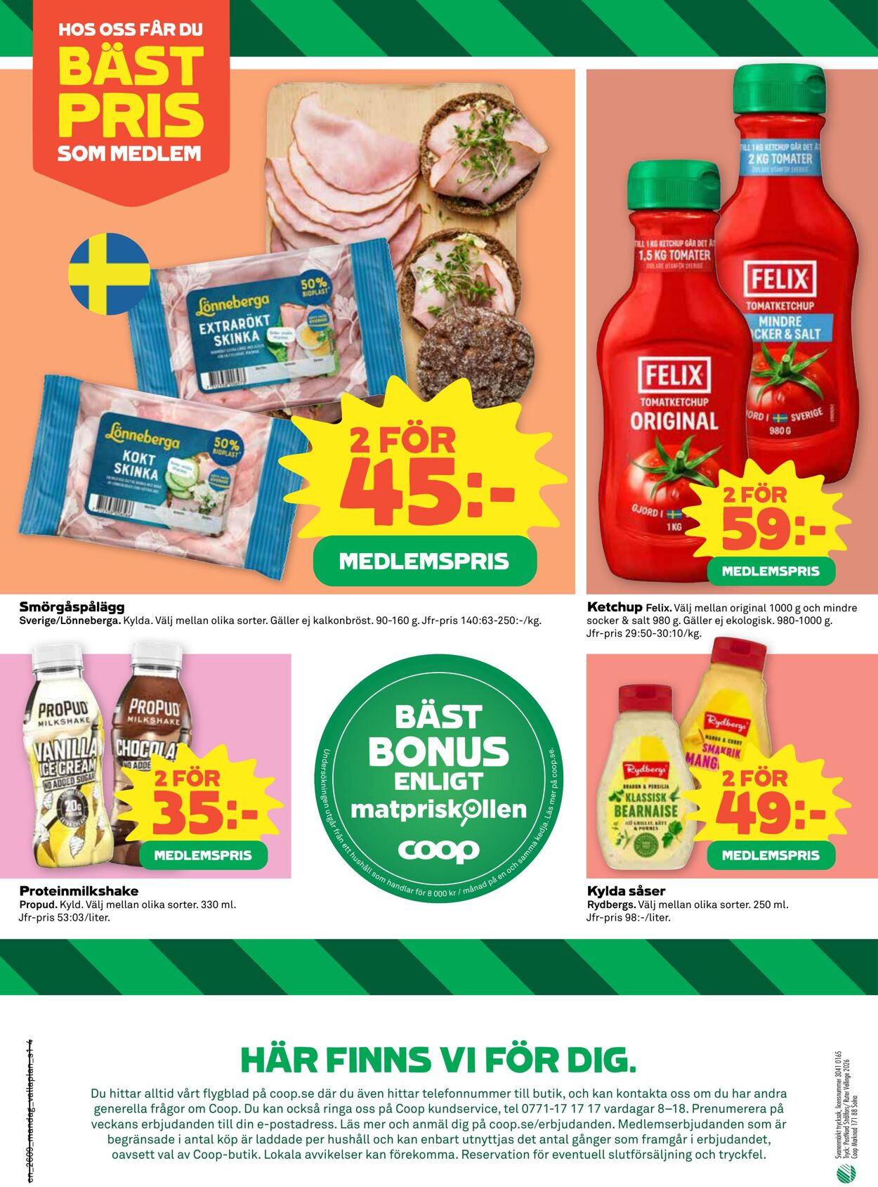 Erbjudanden Coop 23.02.2026 - 01.03.2026