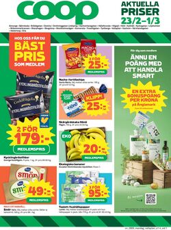 Erbjudanden Coop 23.02.2026 - 01.03.2026