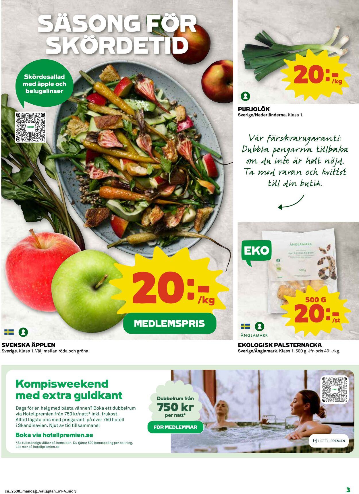 Erbjudanden Coop 15.09.2025 - 21.09.2025