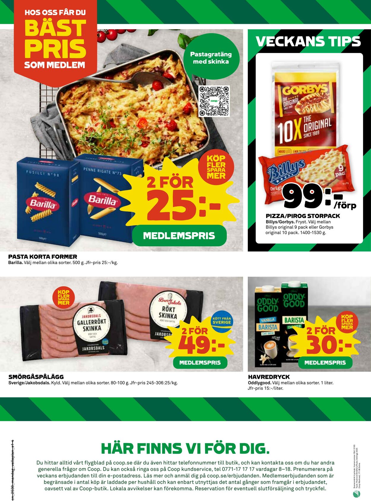 Erbjudanden Coop 15.09.2025 - 21.09.2025