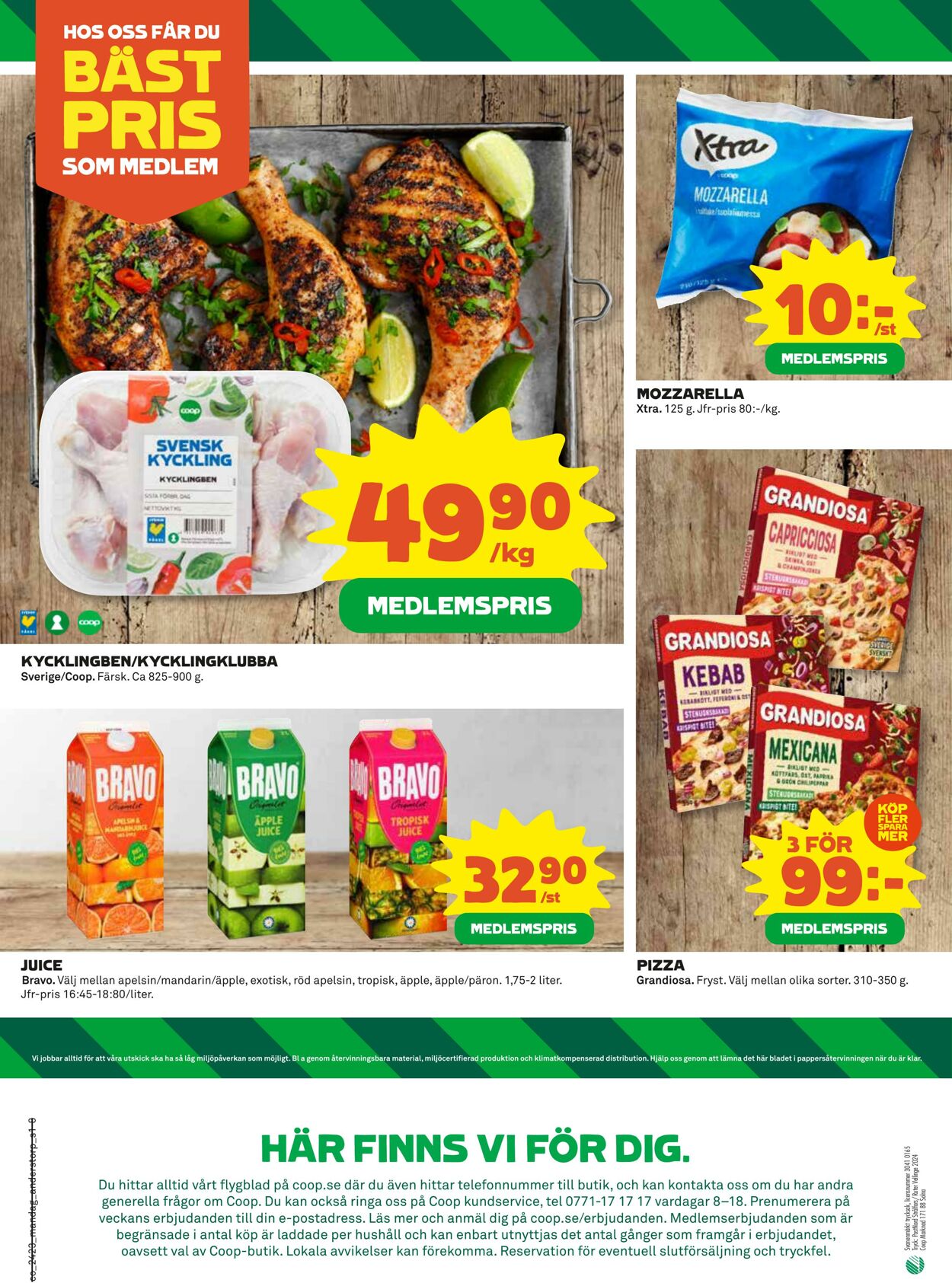 Erbjudanden Coop 03.06.2024 - 09.06.2024