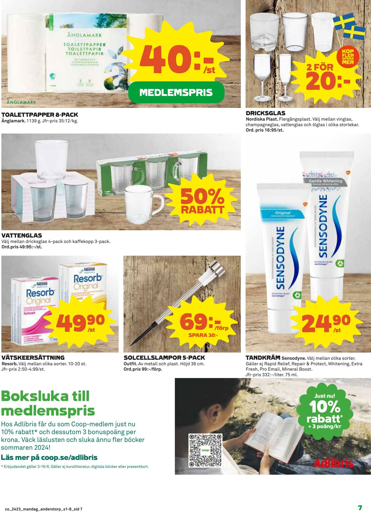 Erbjudanden Coop 03.06.2024 - 09.06.2024