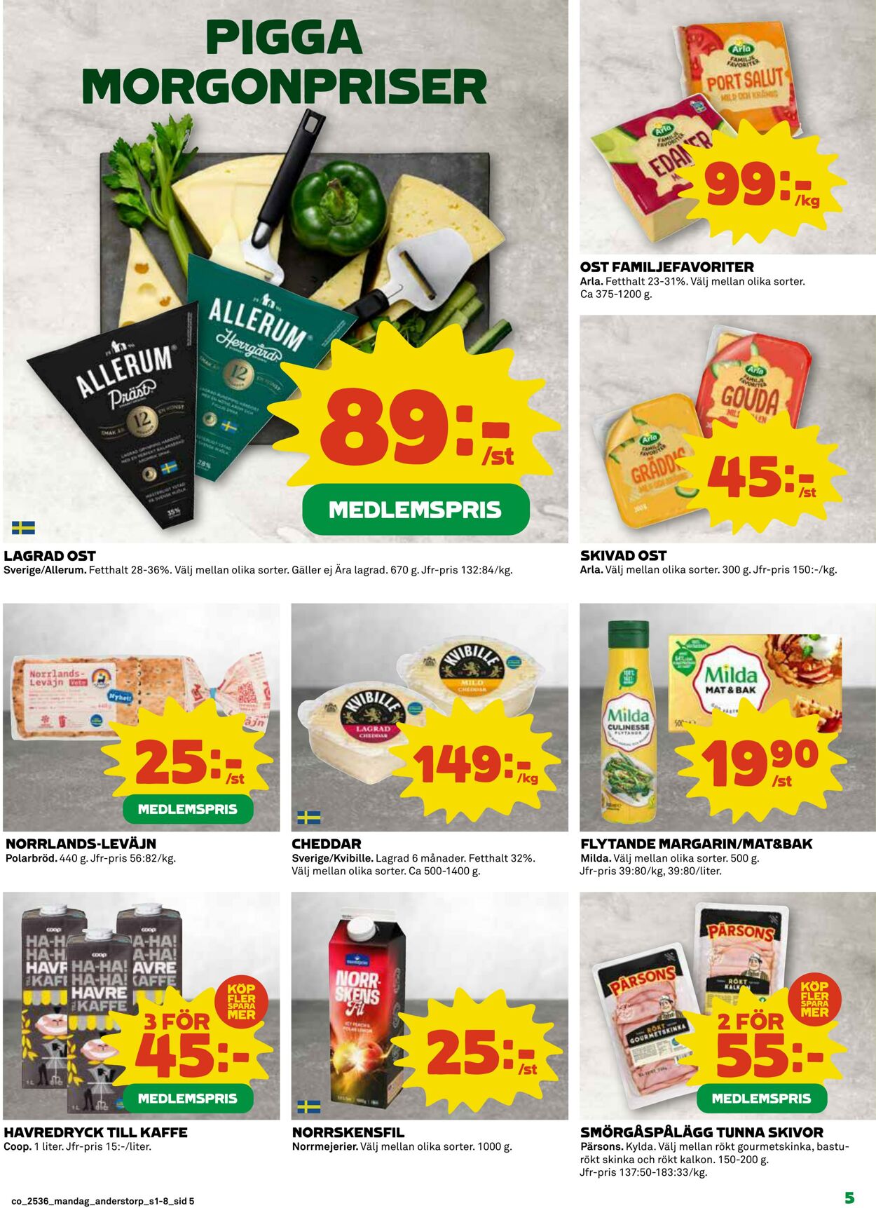 Erbjudanden Coop 01.09.2025 - 07.09.2025