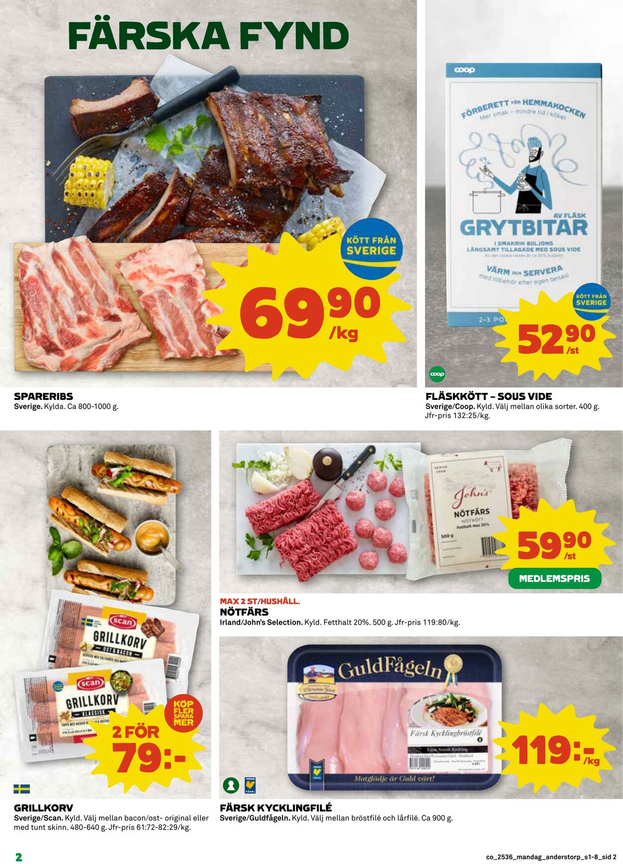 Erbjudanden Coop 01.09.2025 - 07.09.2025