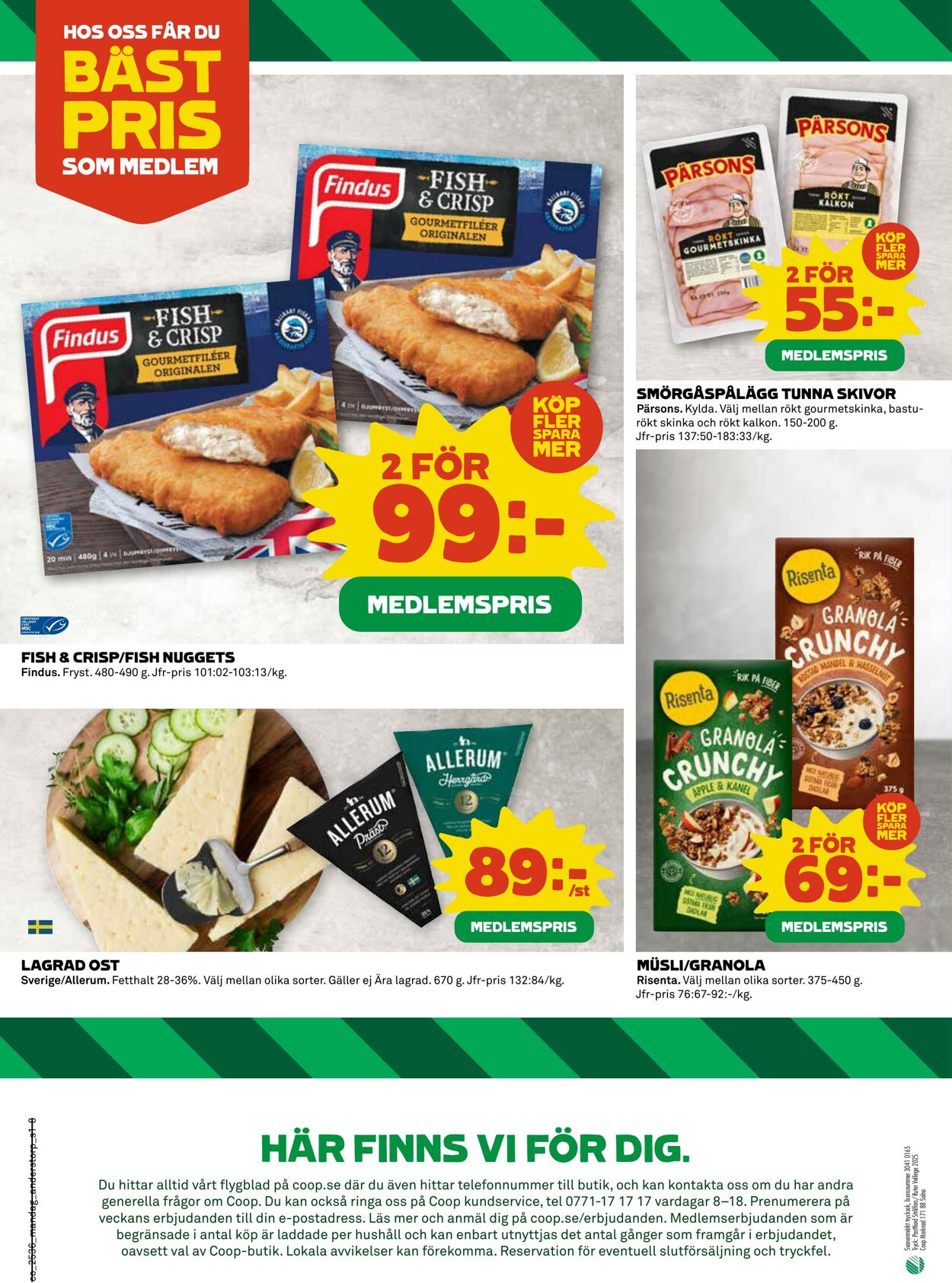 Erbjudanden Coop 01.09.2025 - 07.09.2025