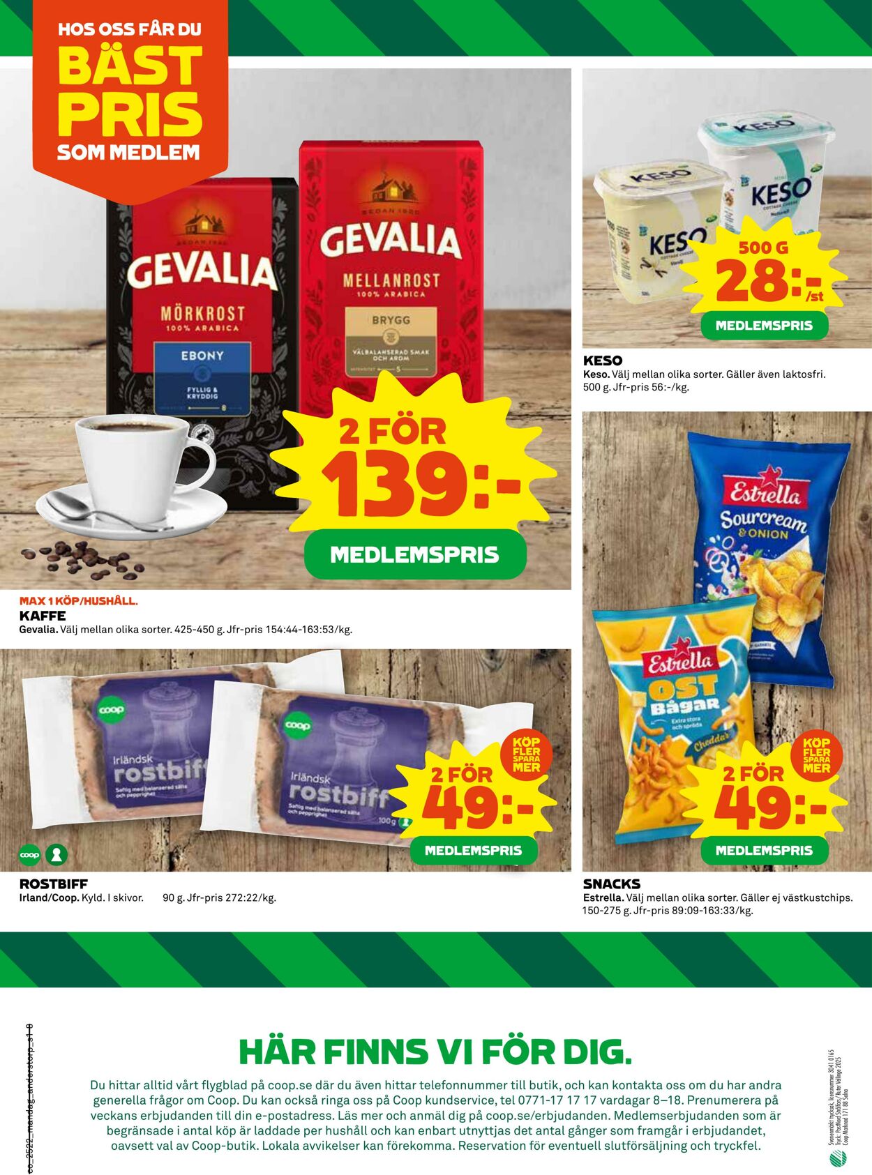 Erbjudanden Coop 26.05.2025 - 01.06.2025