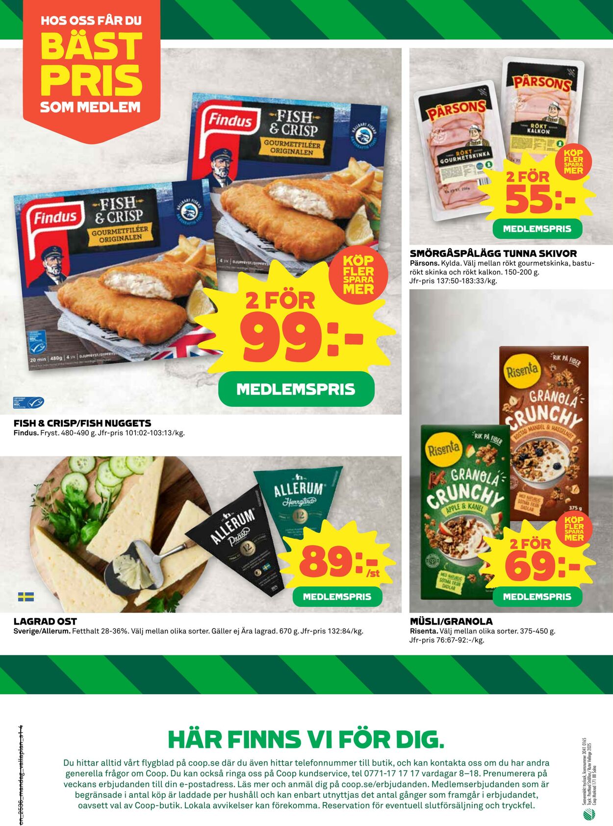 Erbjudanden Coop 01.09.2025 - 07.09.2025