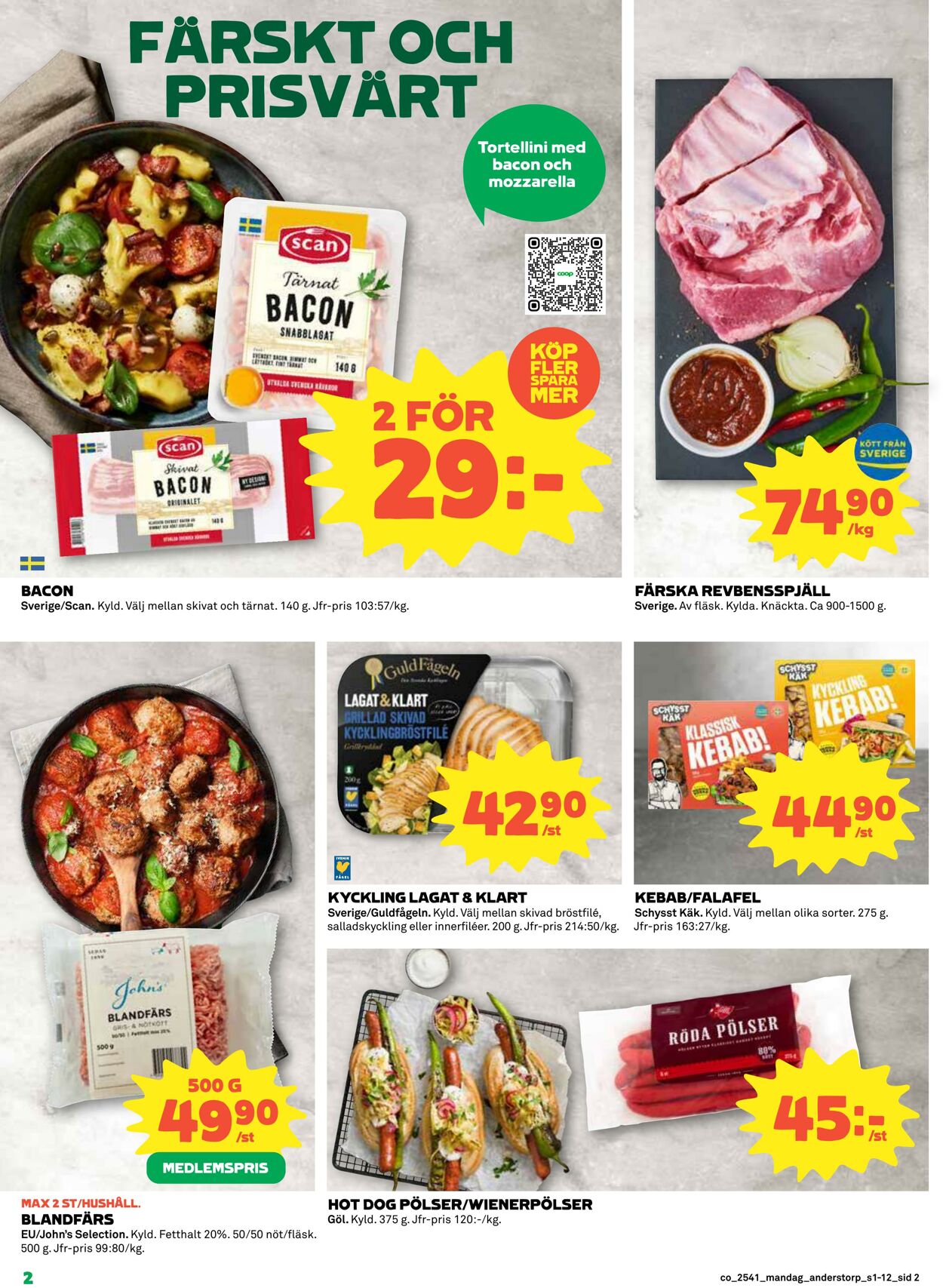 Erbjudanden Coop 06.10.2025 - 12.10.2025