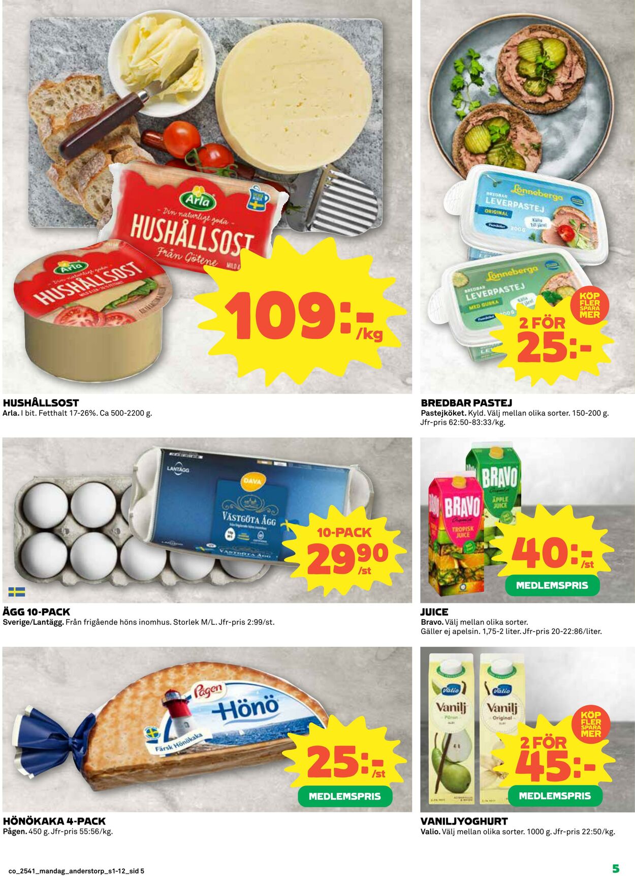 Erbjudanden Coop 06.10.2025 - 12.10.2025