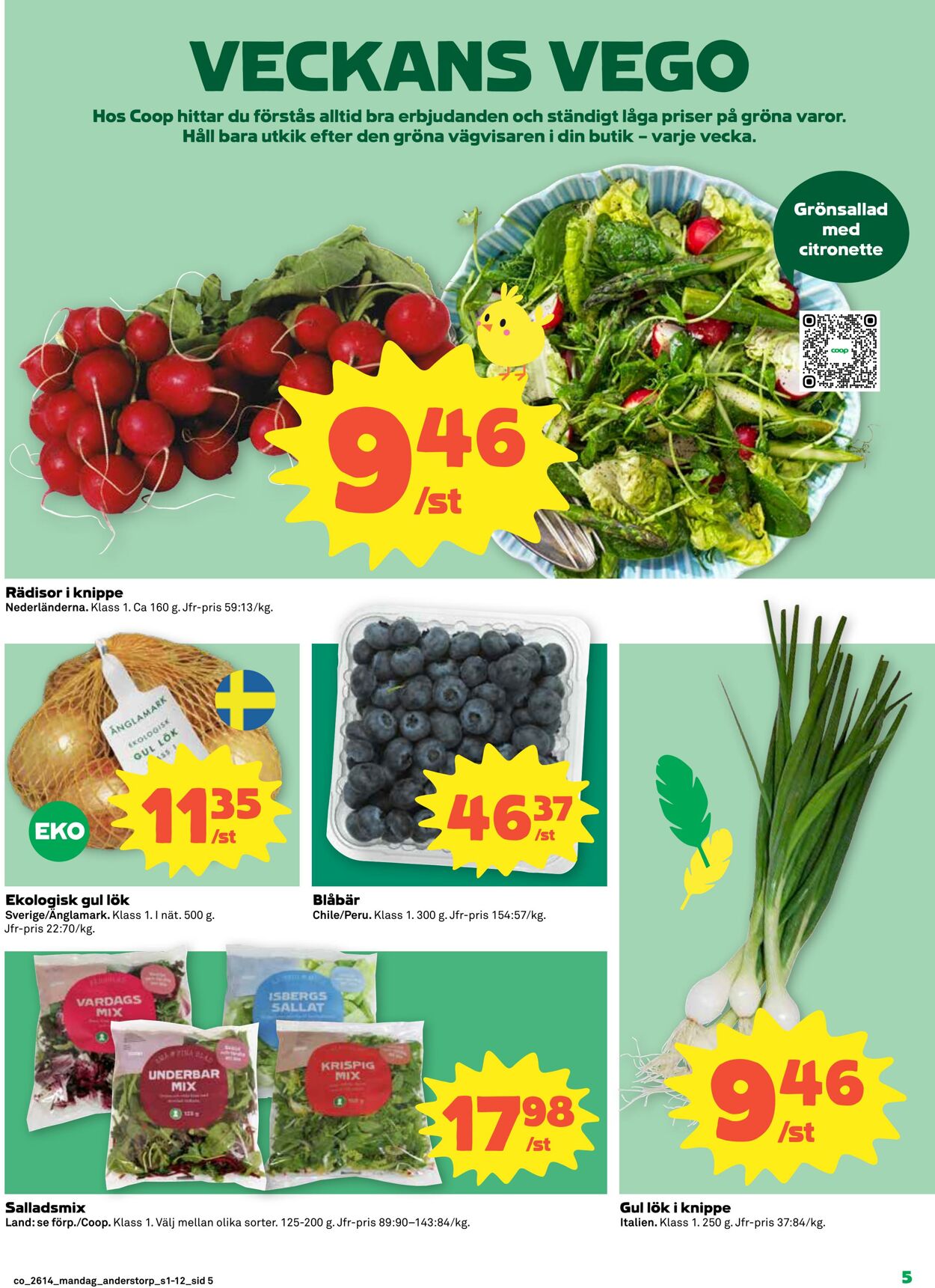 Erbjudanden Coop 30.03.2026 - 05.04.2026