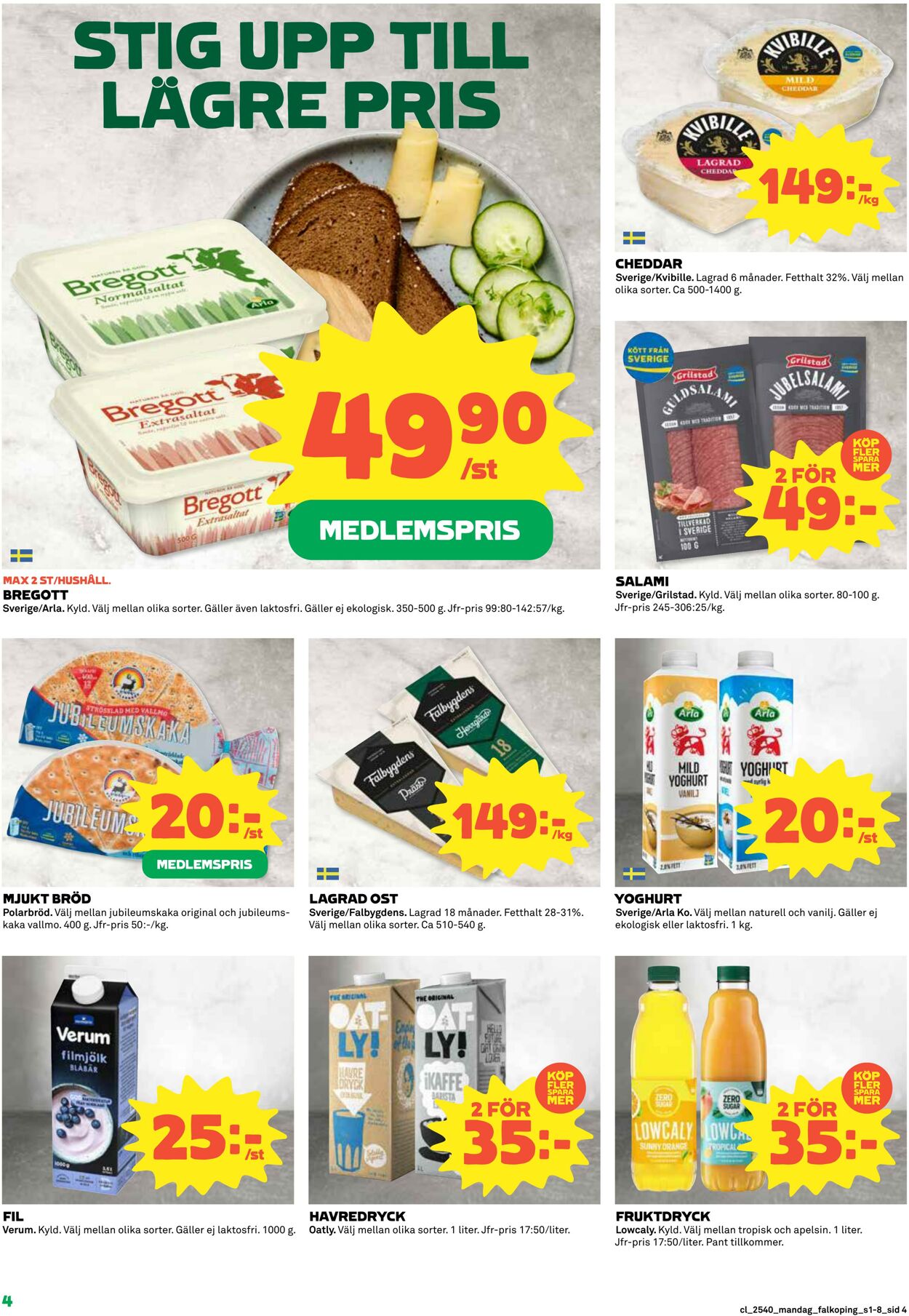 Erbjudanden Coop 29.09.2025 - 05.10.2025