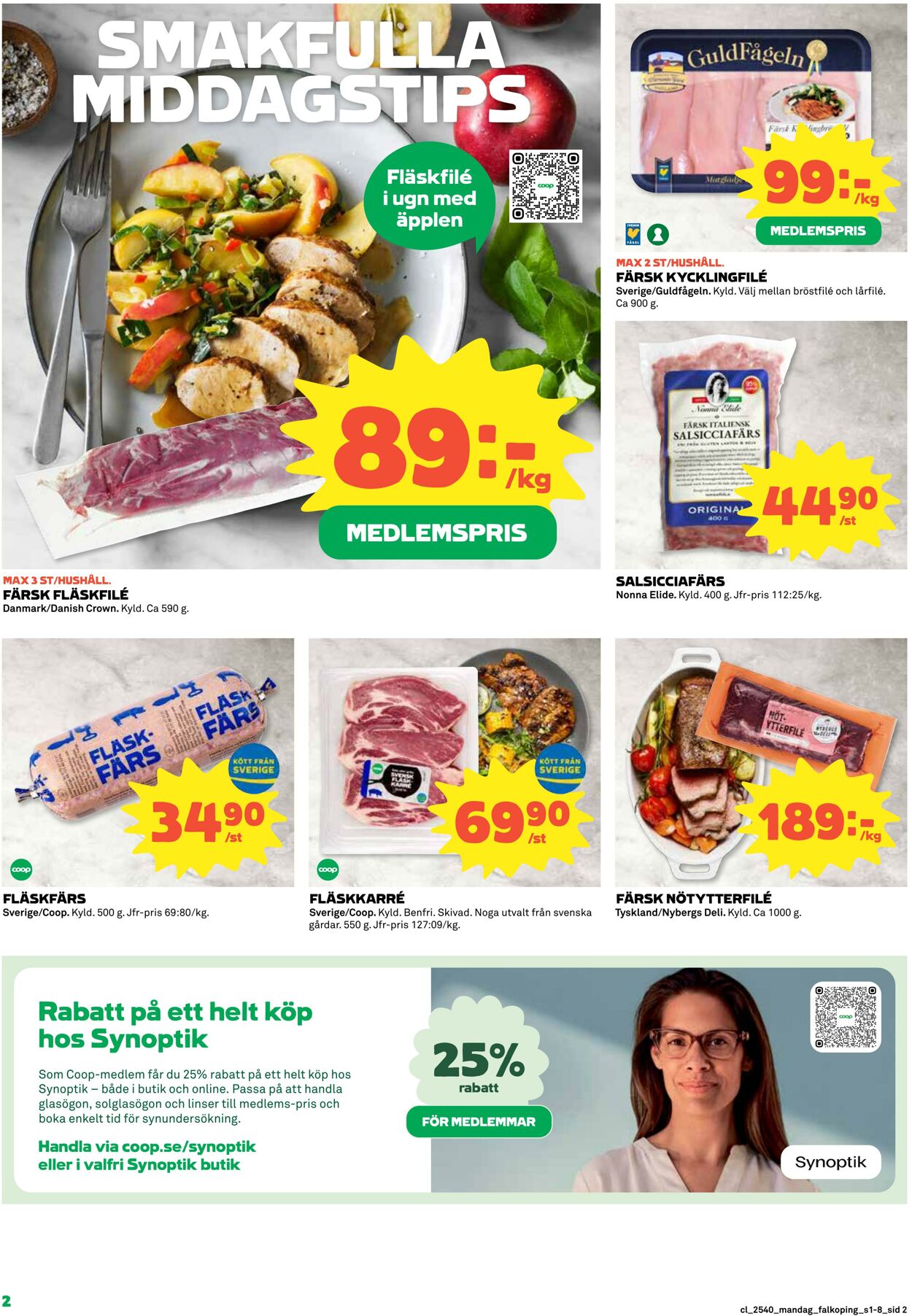 Erbjudanden Coop 29.09.2025 - 05.10.2025