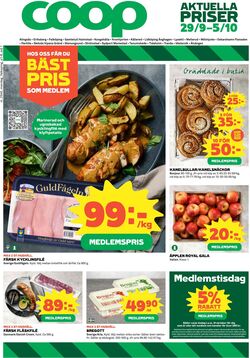 Erbjudanden Coop 29.09.2025 - 05.10.2025