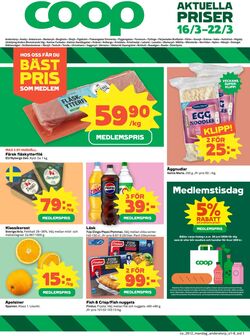 Erbjudanden Coop 16.03.2026 - 22.03.2026