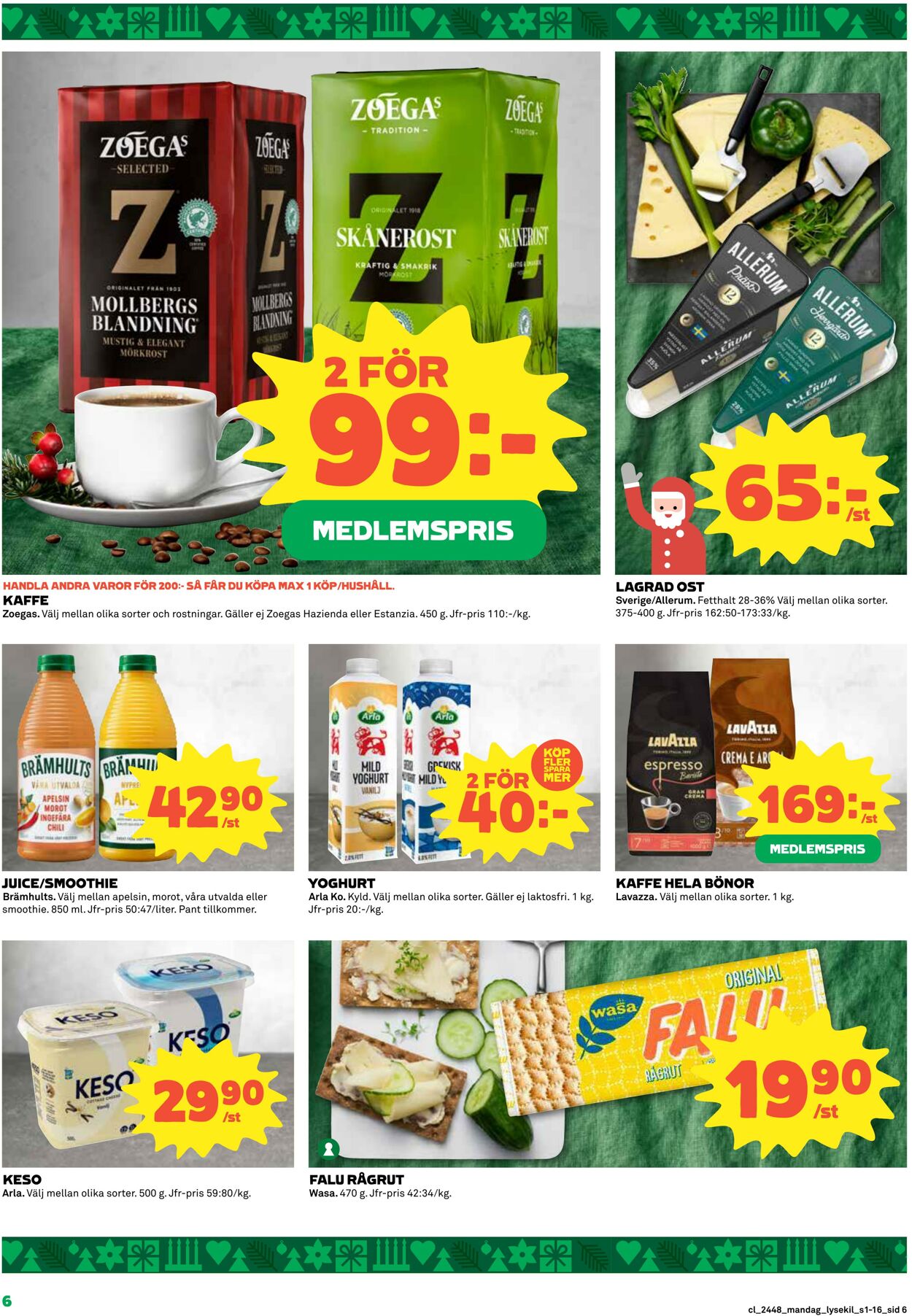 Erbjudanden Coop 25.11.2024 - 01.12.2024