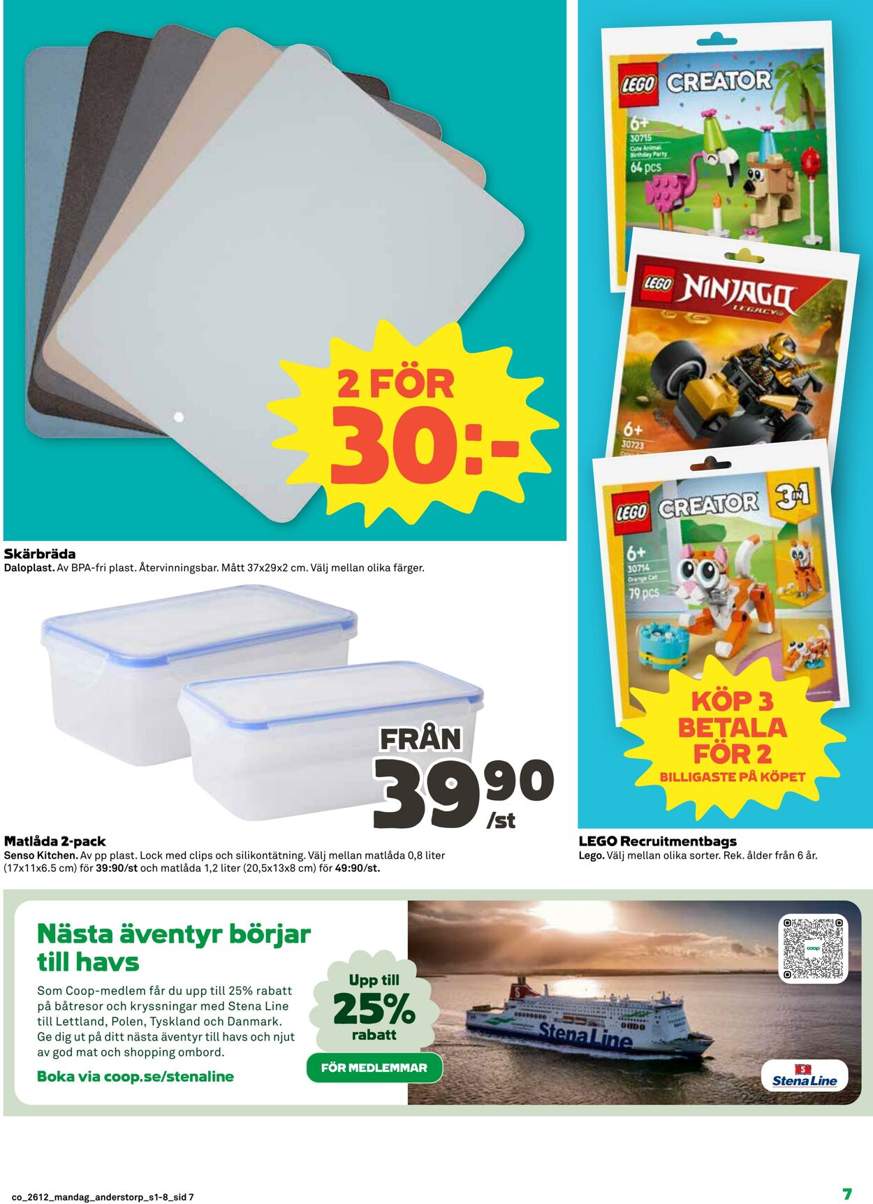 Erbjudanden Coop 16.03.2026 - 22.03.2026