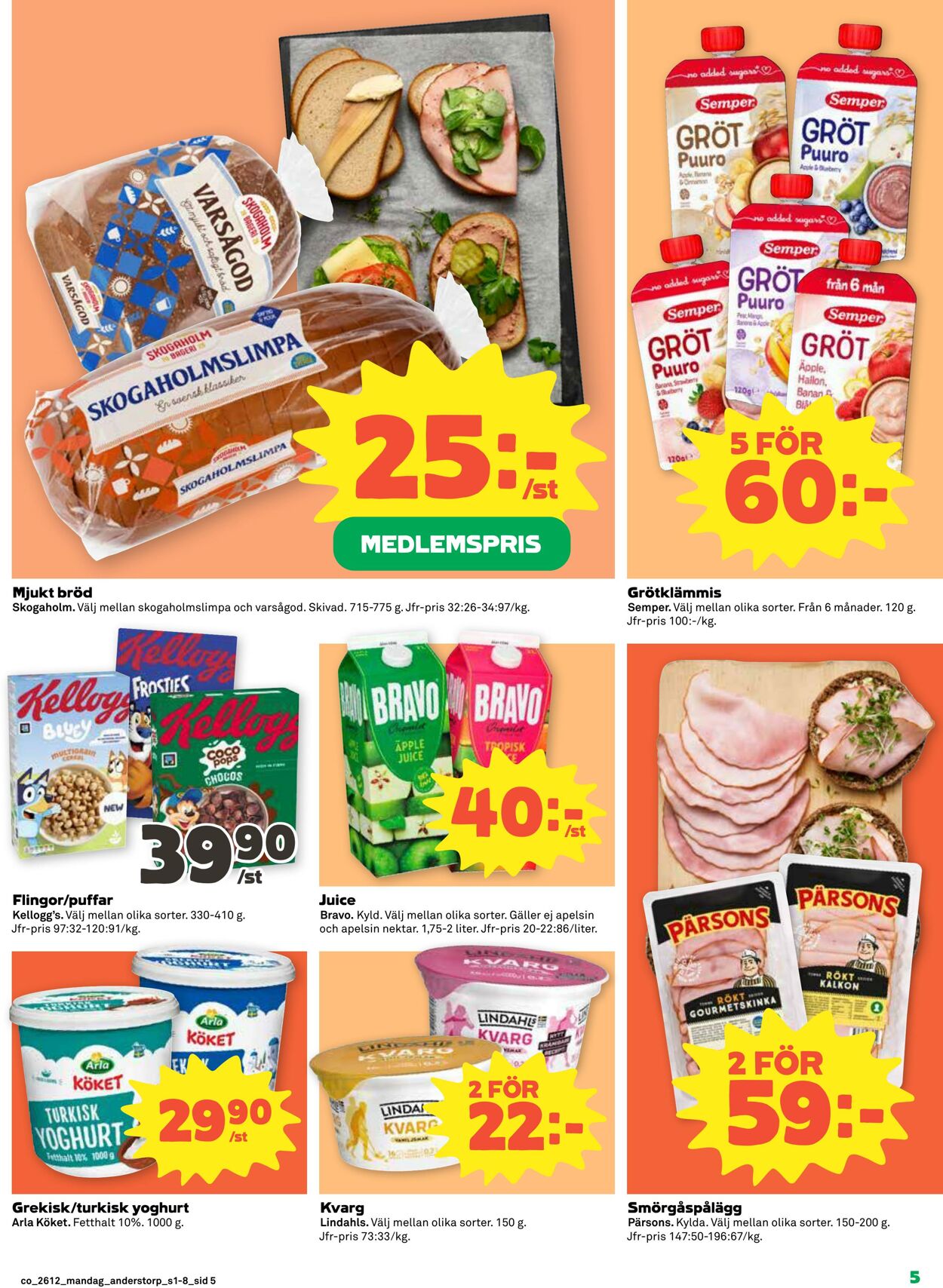 Erbjudanden Coop 16.03.2026 - 22.03.2026