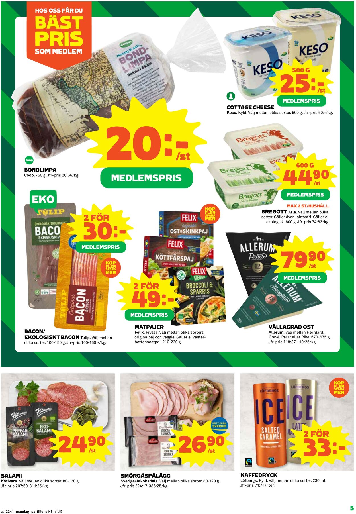 Erbjudanden Coop 09.10.2023 - 15.10.2023