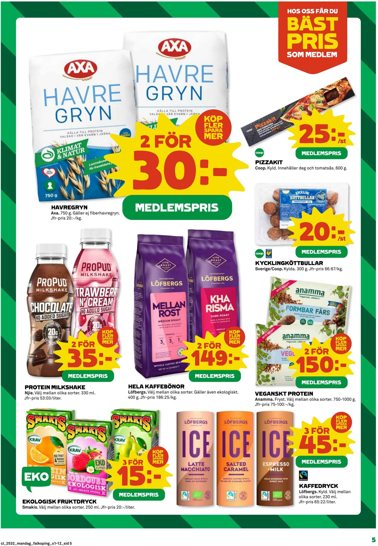 Erbjudanden Coop 04.08.2025 - 10.08.2025
