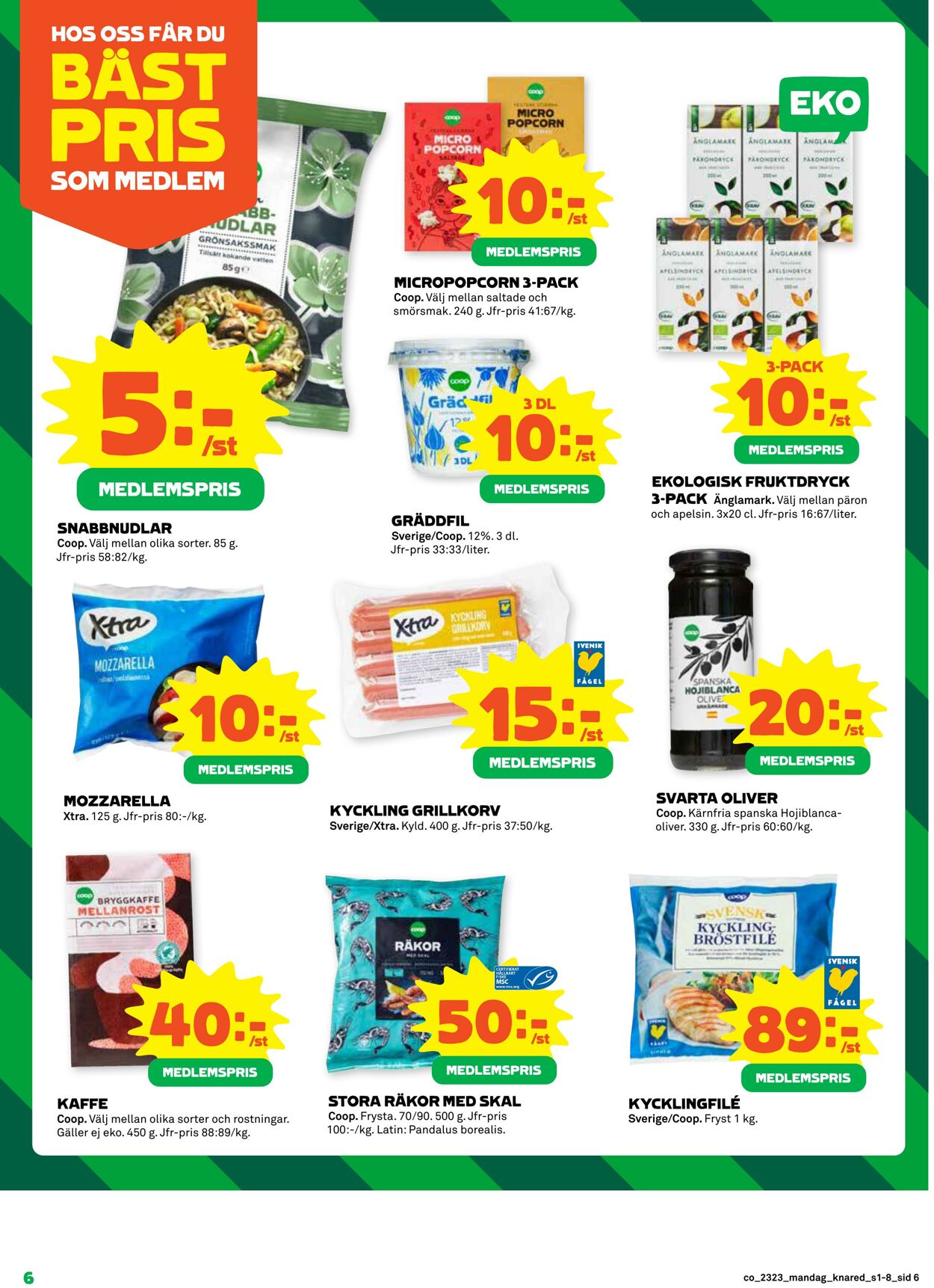 Erbjudanden Coop 05.06.2023 - 11.06.2023