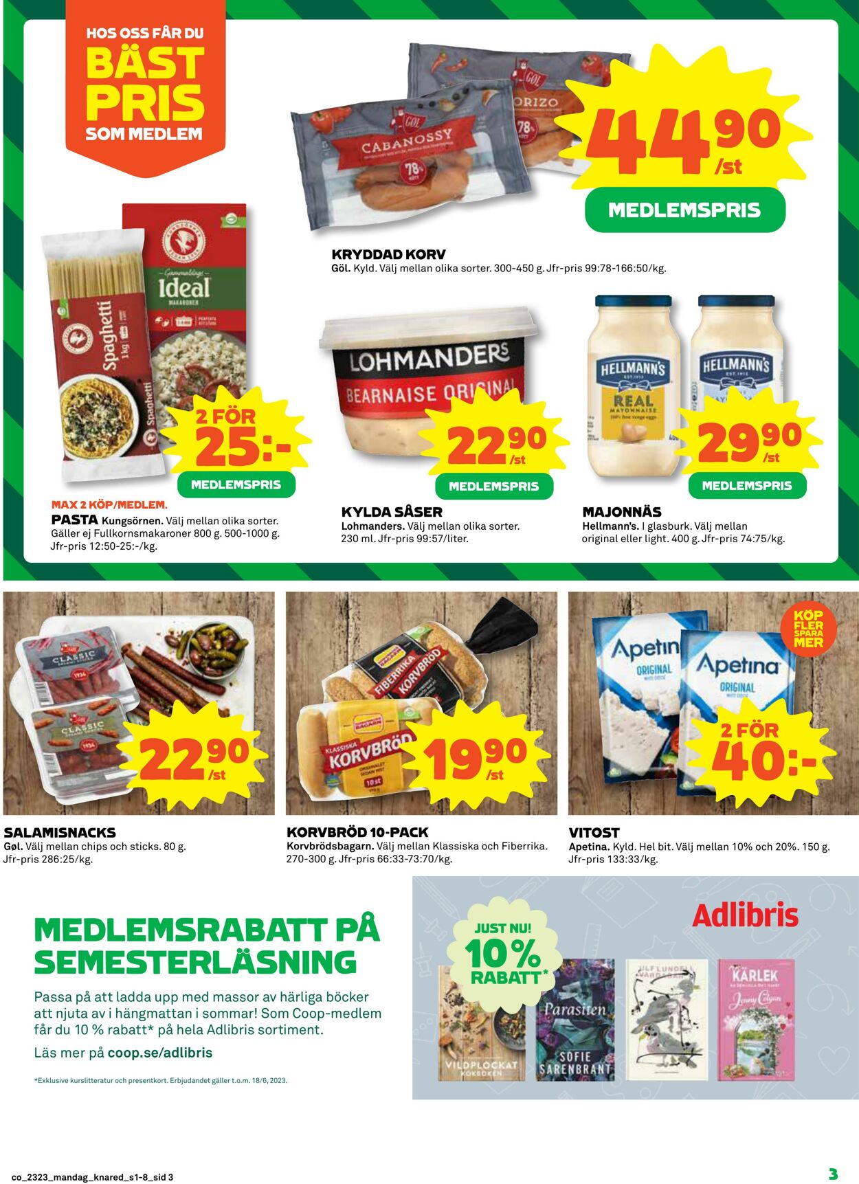 Erbjudanden Coop 05.06.2023 - 11.06.2023