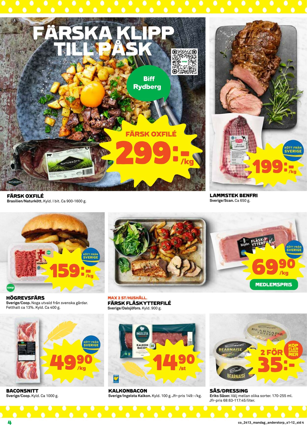 Erbjudanden Coop 25.03.2024 - 31.03.2024