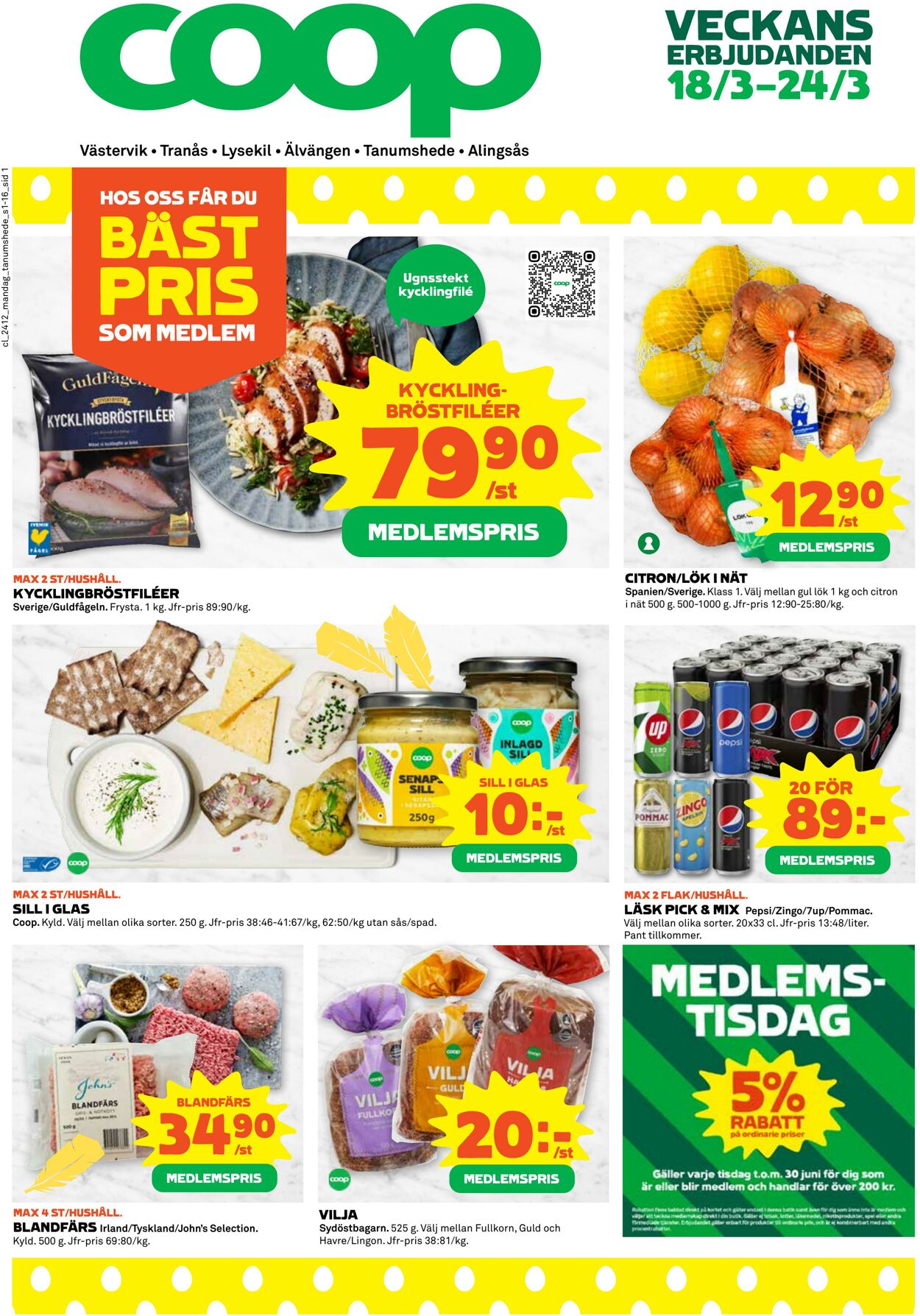 Erbjudanden Coop 18.03.2024 - 24.03.2024