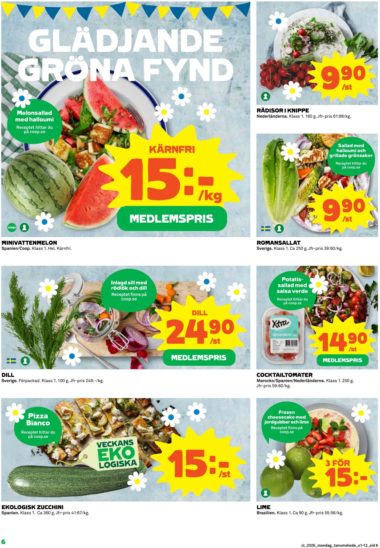 Erbjudanden Coop 19.06.2023 - 25.06.2023