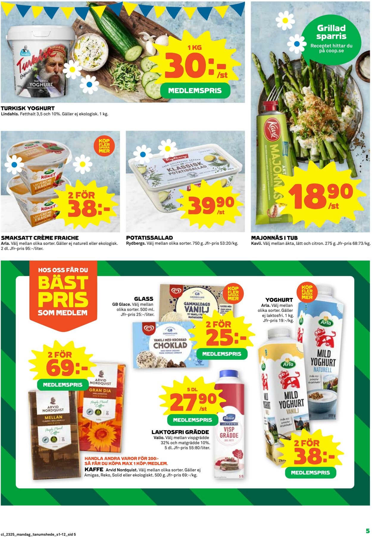 Erbjudanden Coop 19.06.2023 - 25.06.2023