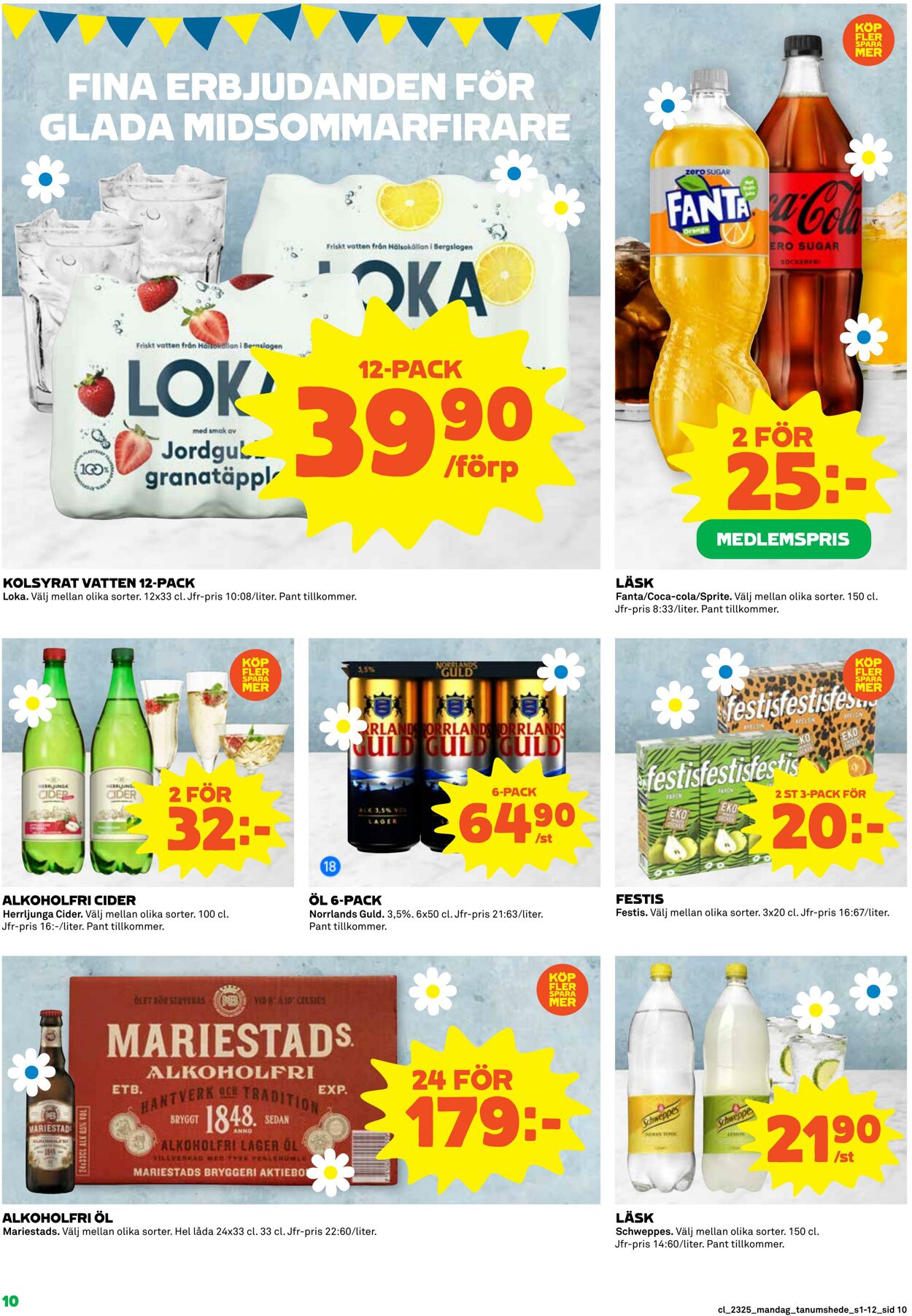 Erbjudanden Coop 19.06.2023 - 25.06.2023