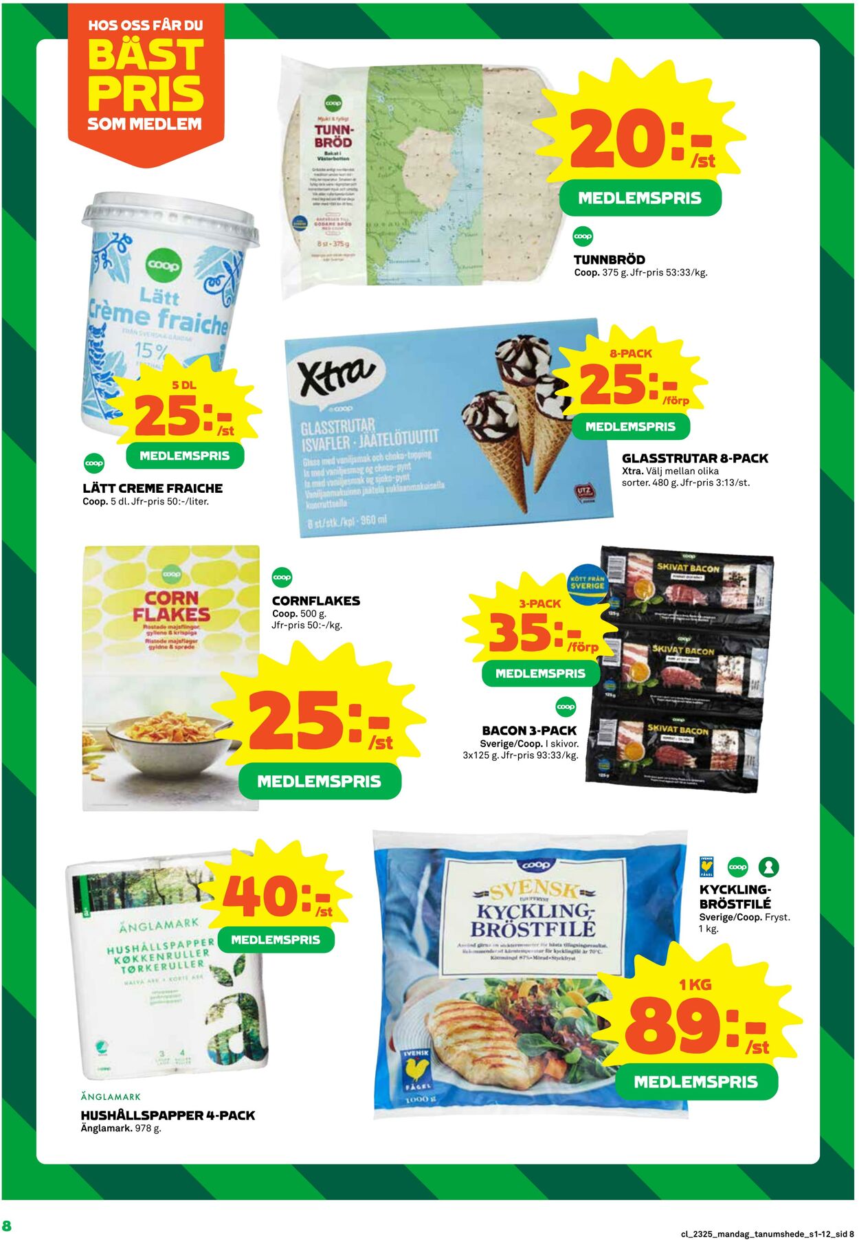 Erbjudanden Coop 19.06.2023 - 25.06.2023