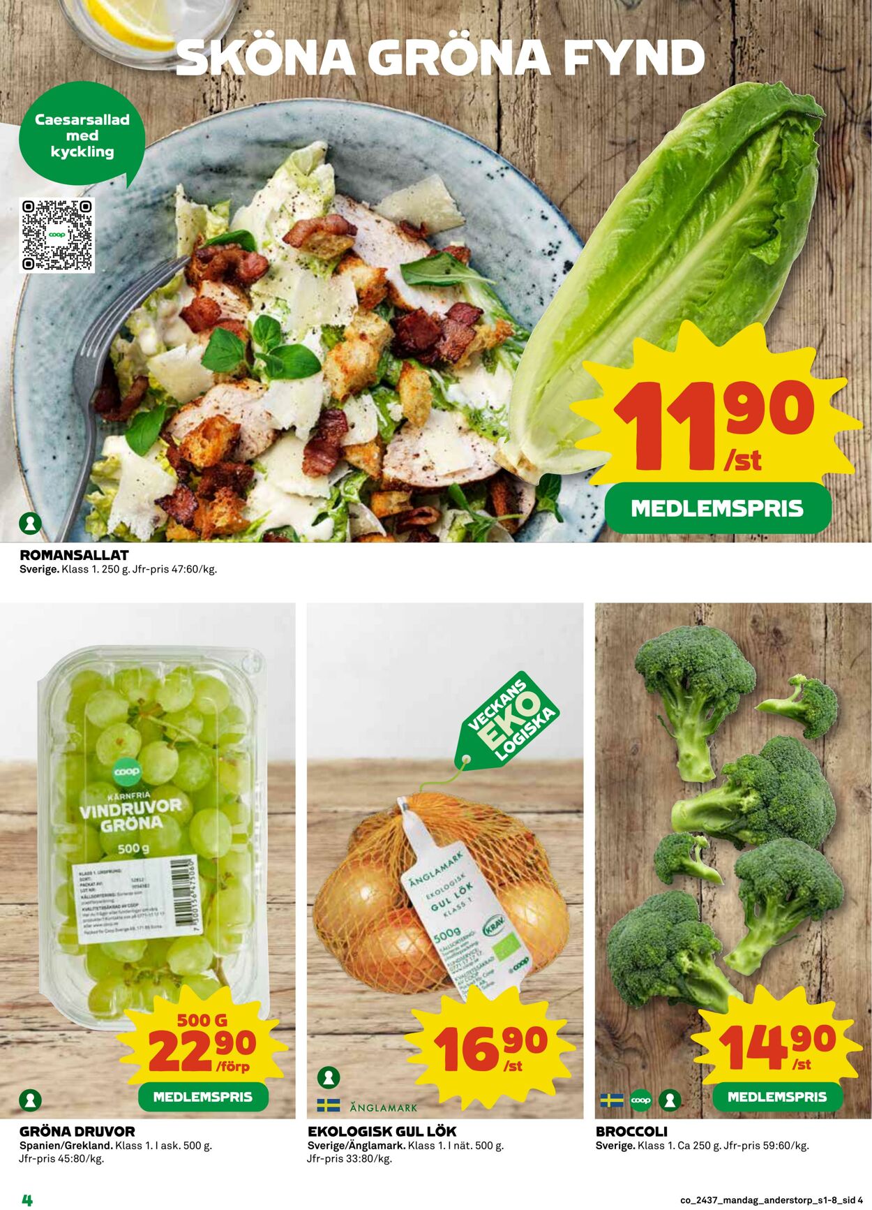 Erbjudanden Coop 09.09.2024 - 15.09.2024