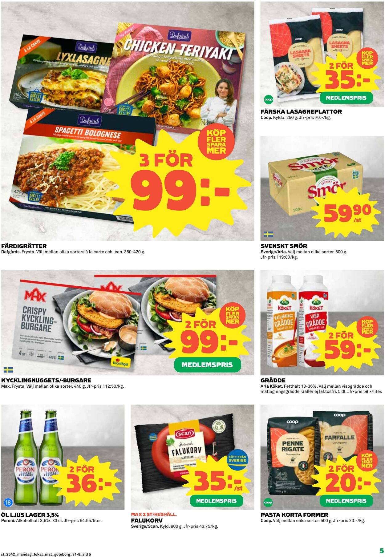 Erbjudanden Coop 13.10.2025 - 19.10.2025