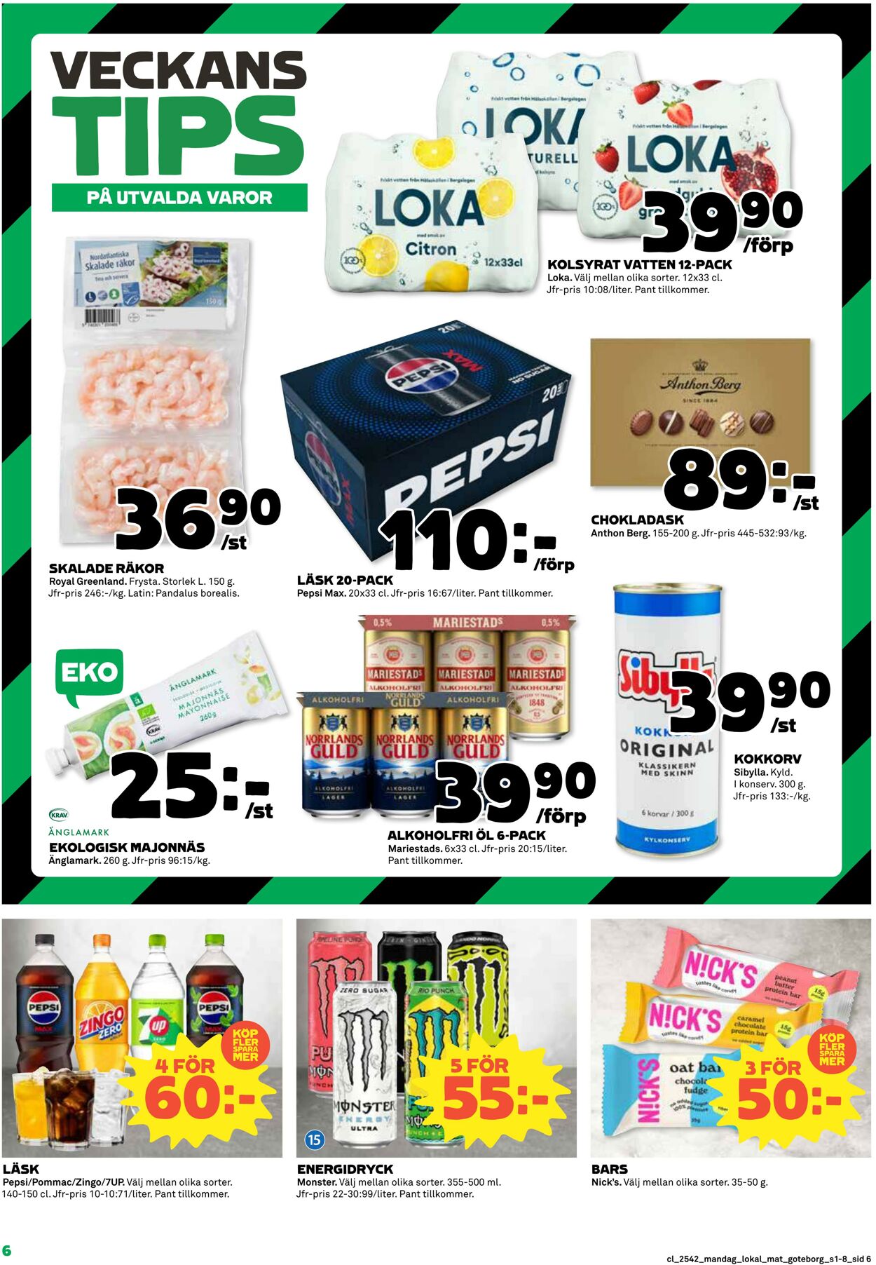 Erbjudanden Coop 13.10.2025 - 19.10.2025
