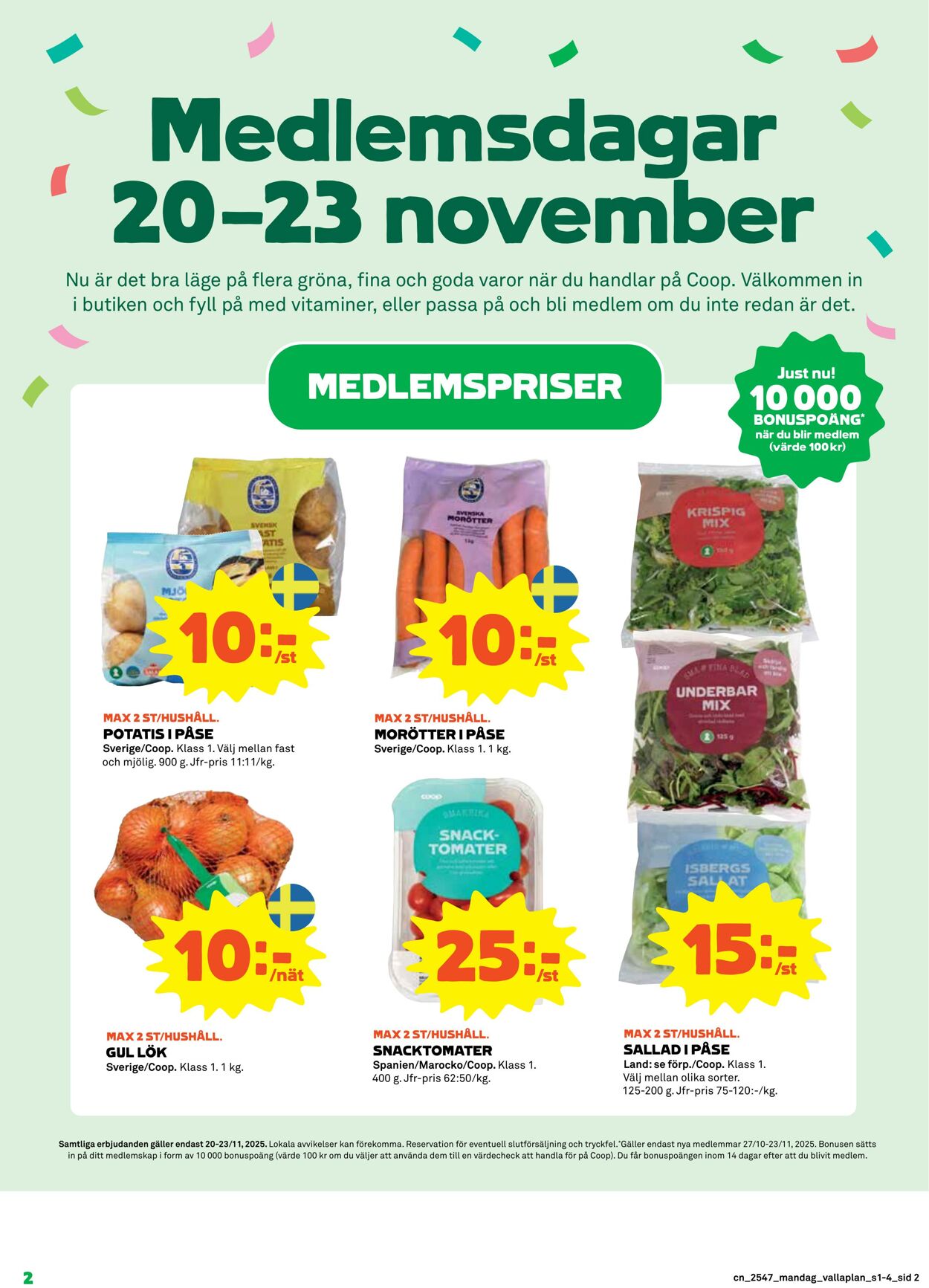 Erbjudanden Coop 17.11.2025 - 23.11.2025