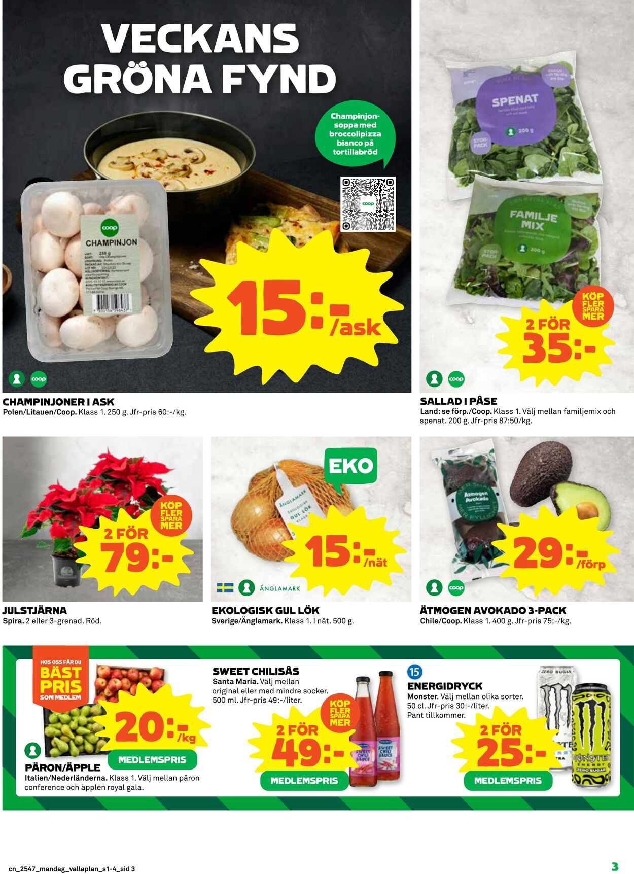 Erbjudanden Coop 17.11.2025 - 23.11.2025